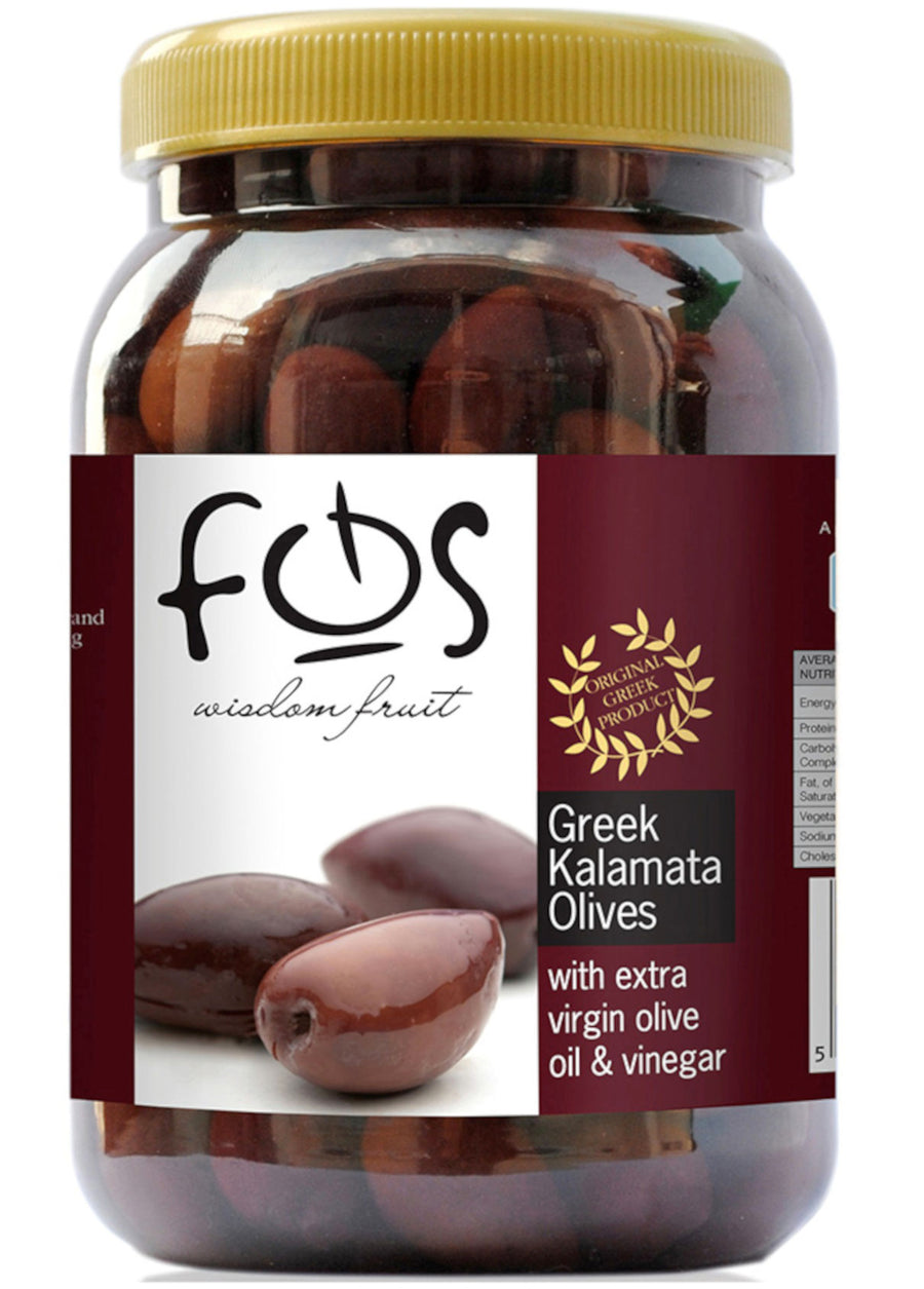 Agrosparta FOS Oliven aus Kalamata mit Stein 700gr