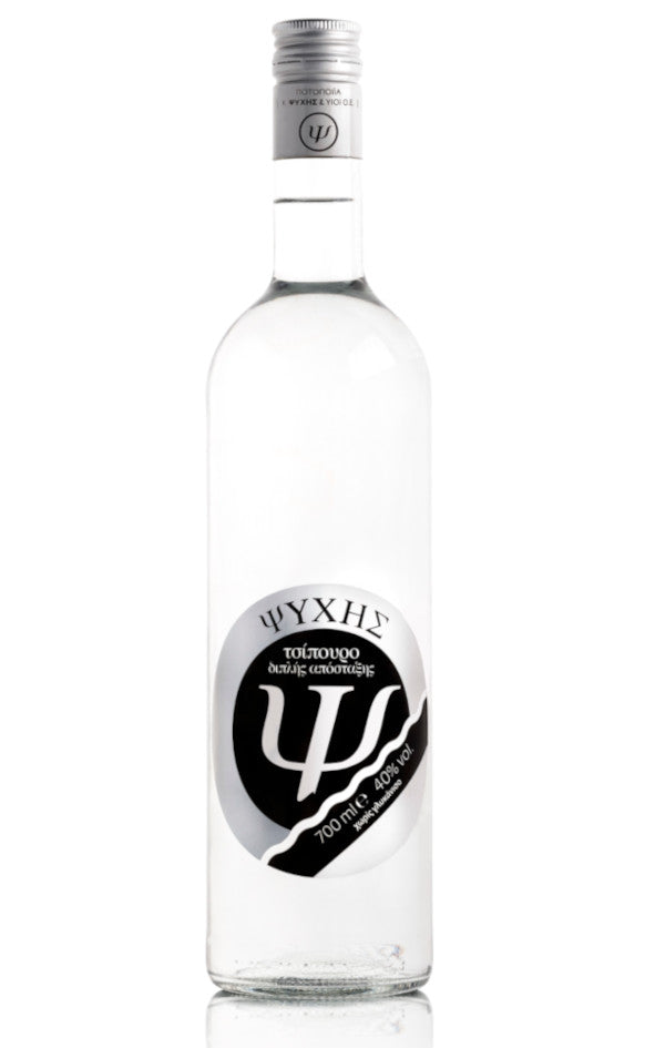 Tsipouro Psychis Double Distilled without Anise 70cl